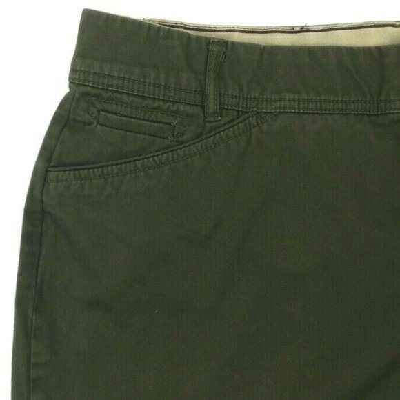 Christopher Banks Green Comfort Waist Stretch Straight Leg Casual Pant Women 16S - Picture 8 of 13